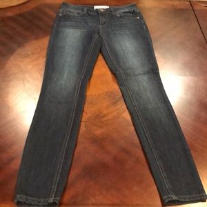 Dark blue skinny jeans